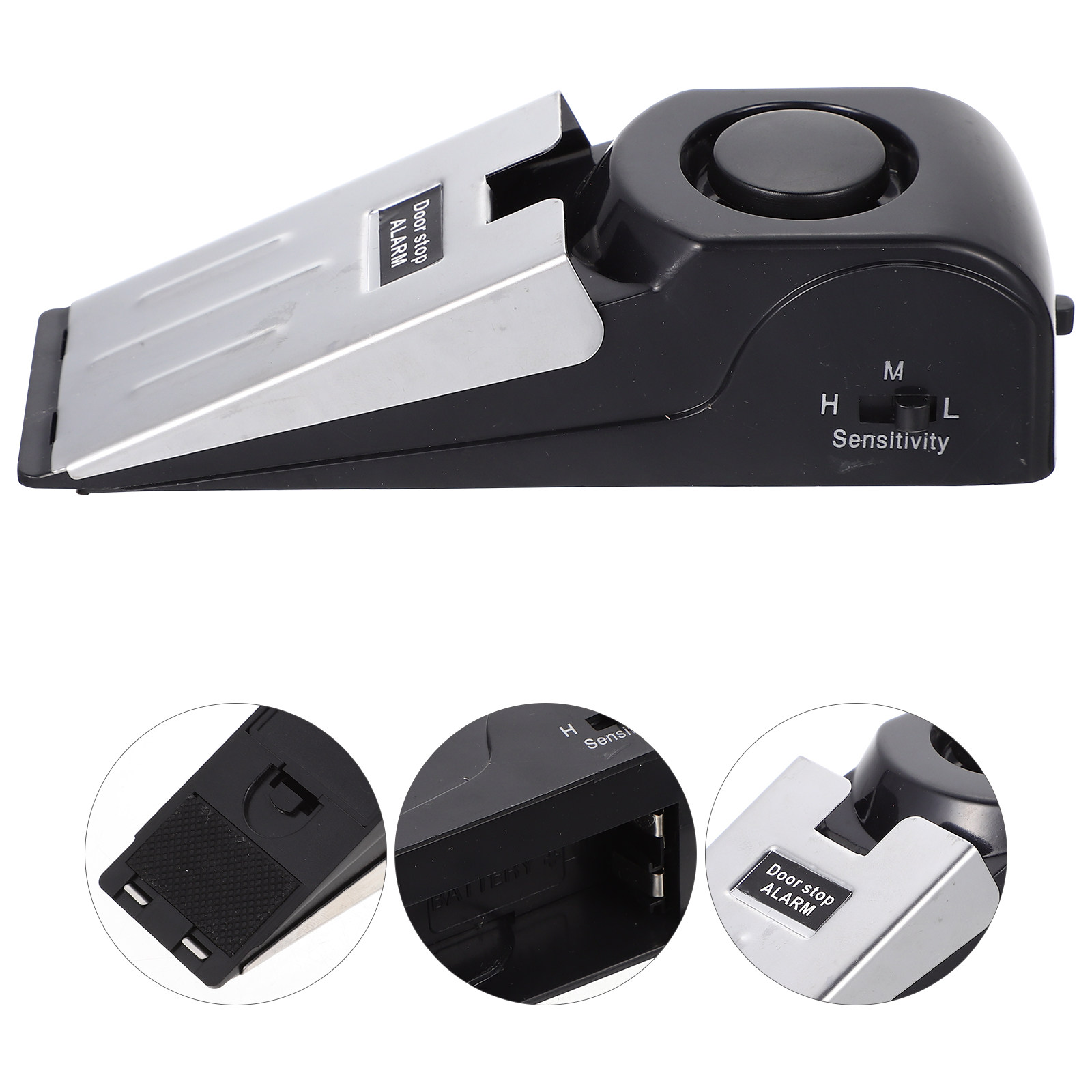 Door Stop Alarm - Alarm-Diebstahlsicherung, Stop-Wedge für den Heimgebrauch, rutschfester
