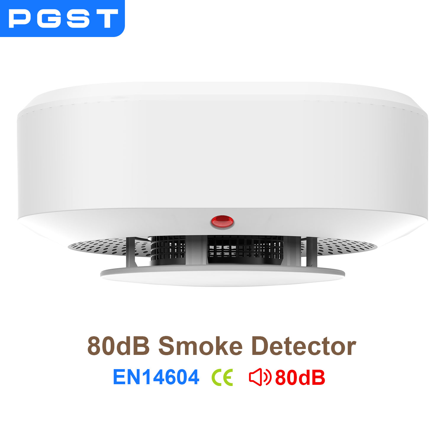 Smoke Detector Interconnected - Rauchmelder Batteriebetrieben für Zuhause Büro Lager