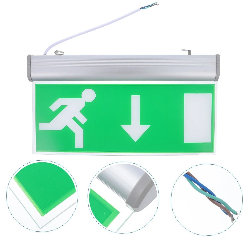 Kommerzielle LED-Notfallleucht – Emergency Exit Sign Bewertung und Preis