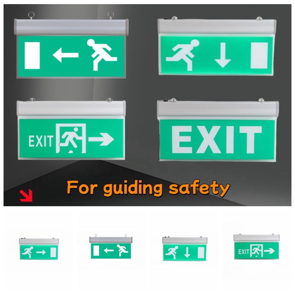 Kommerzielle LED-Notfallleucht – Emergency Exit Sign Bewertung und Preis