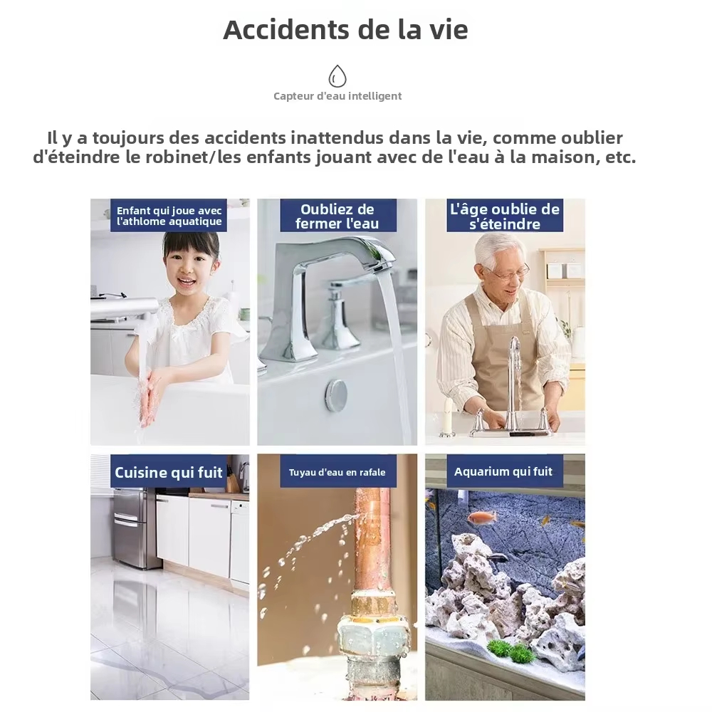 Kompatibel mit Tuya ZigBee 3.0 – Water Alarm Sensor Bewertung und Preis