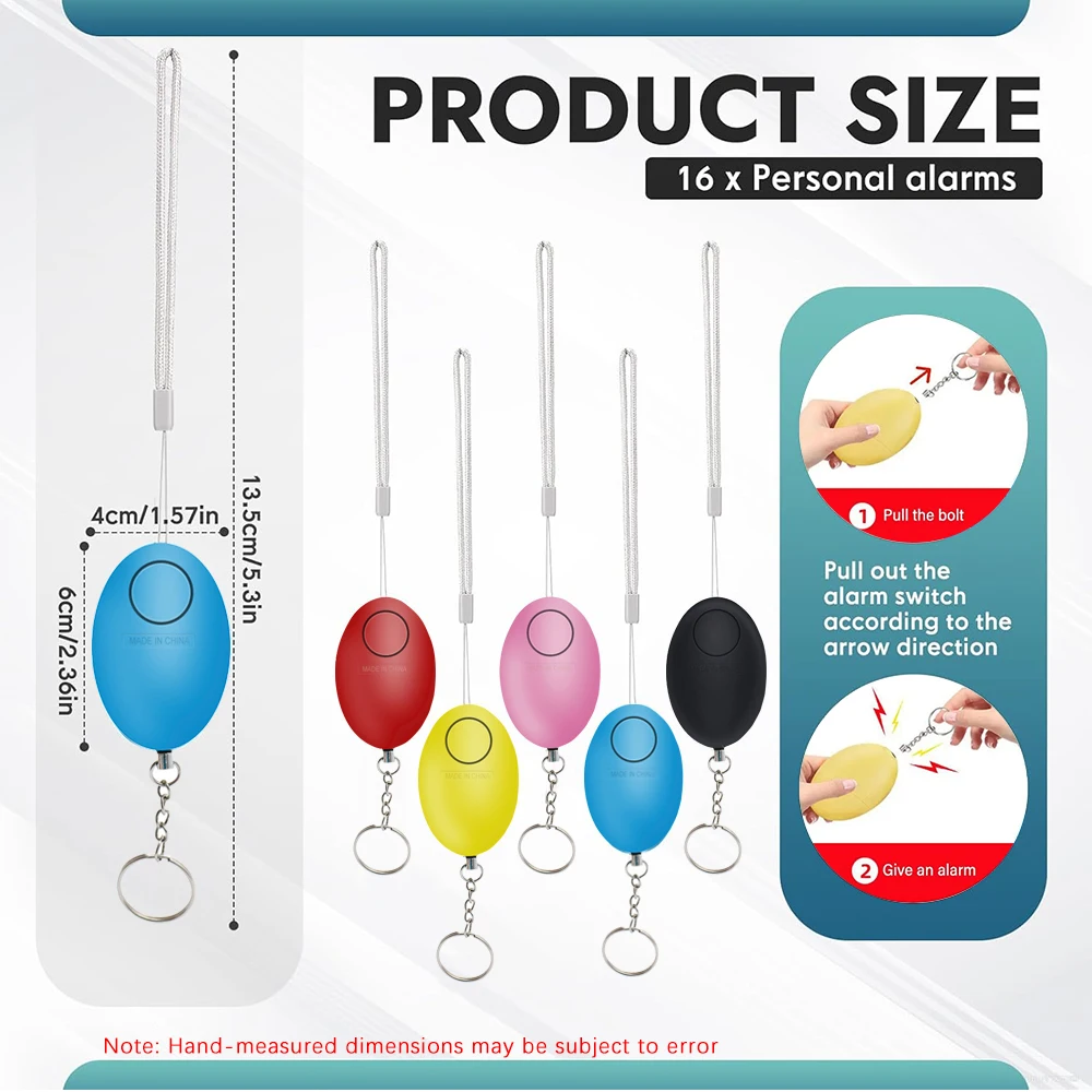 120dB Selbstverteidigungs-Schl – Personal Alarm Keychain Bewertung und Preis