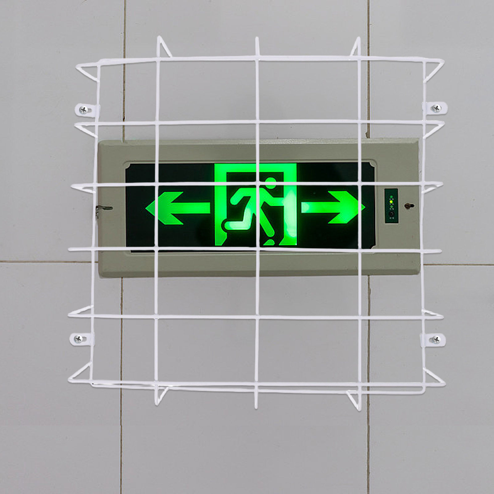Notbeleuchtungs-Schutzgitter a – Emergency Exit Sign Bewertung und Preis