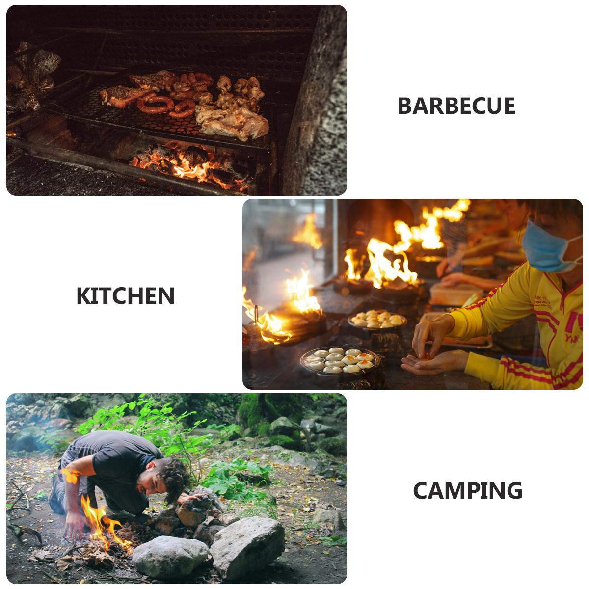 1 Stück Feuerdecke, tragbare,  – Fire Blanket Kitchen Bewertung und Preis