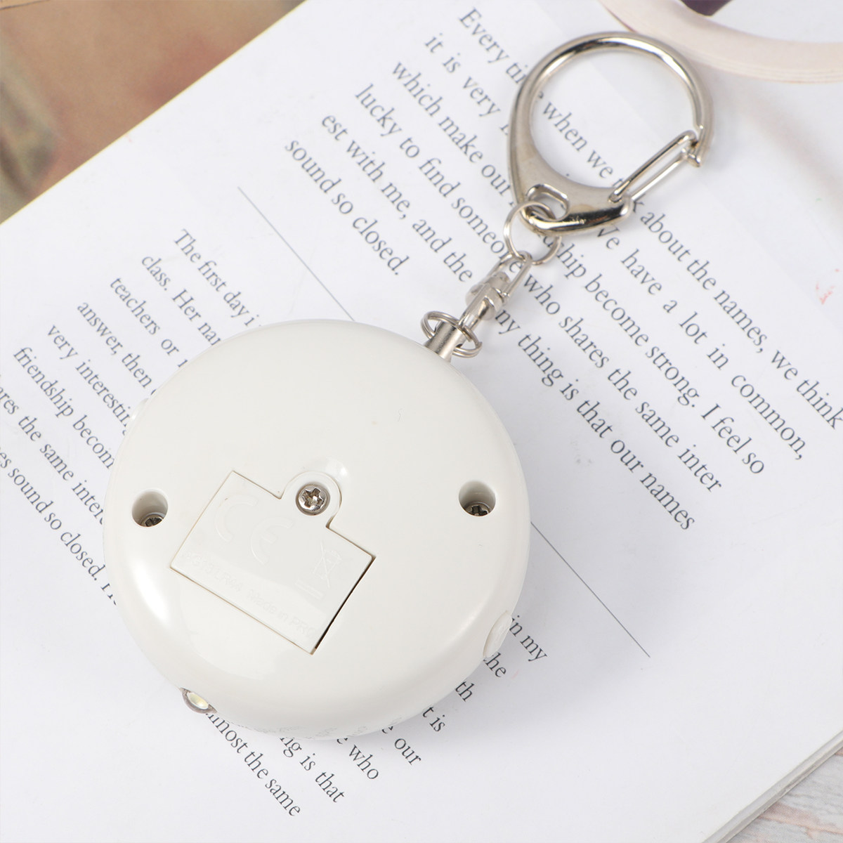 Notfallalarm Schwarz Rund Elek – Personal Alarm Keychain Bewertung und Preis