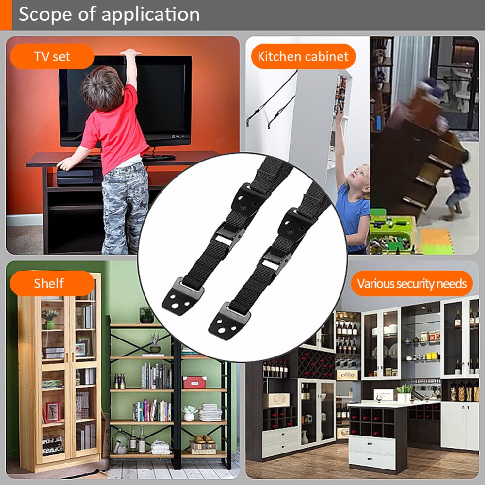 2 Stück robuste Möbelanker aus – Earthquake Anchor Strap Bewertung und Preis